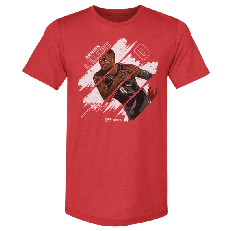 Damian Lillard Portland Stripes WHT sold by 500 Level