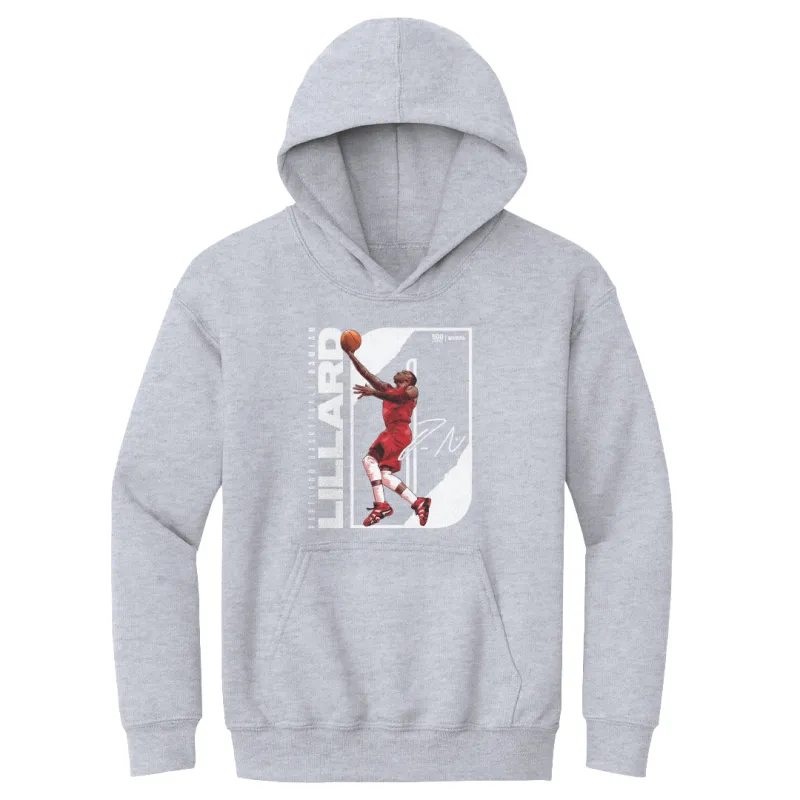 Damian Lillard Portland Stretch WHT sold by 500 Level
