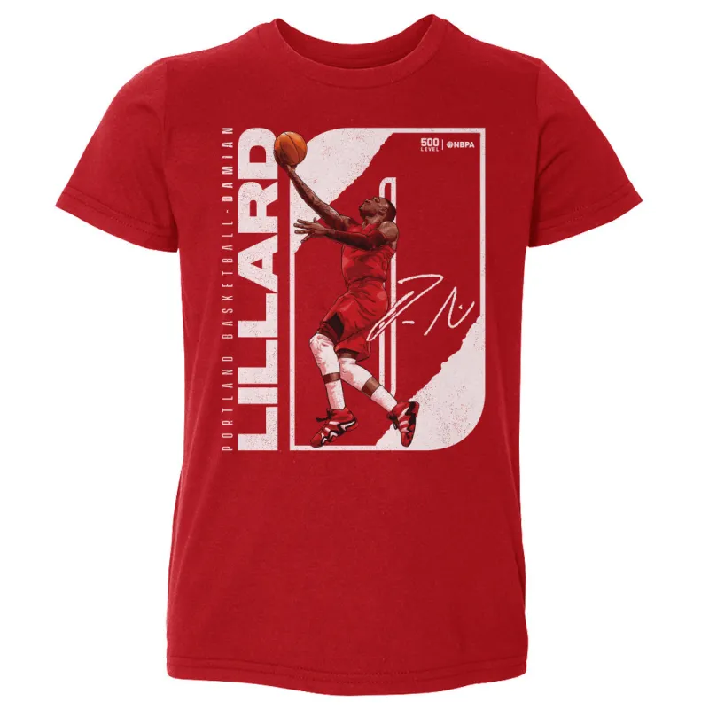 Damian Lillard Portland Stretch WHT sold by 500 Level