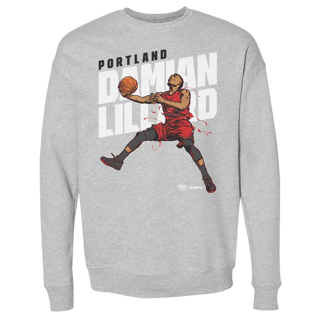 Damian Lillard Portland Slant WHT sold by 500 Level