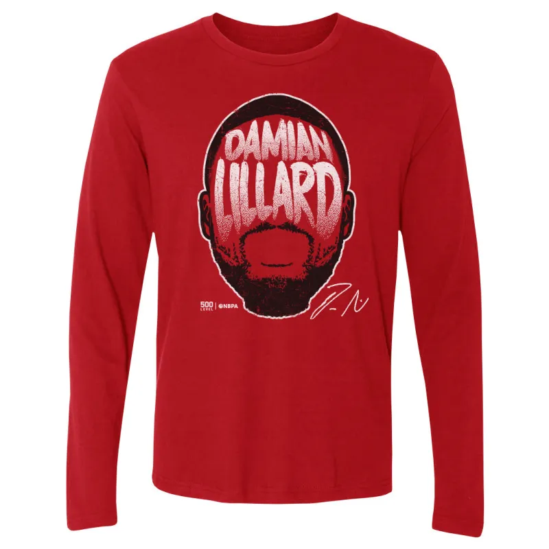 Damian Lillard Portland Player Silhouette WHT sold by 500 Level