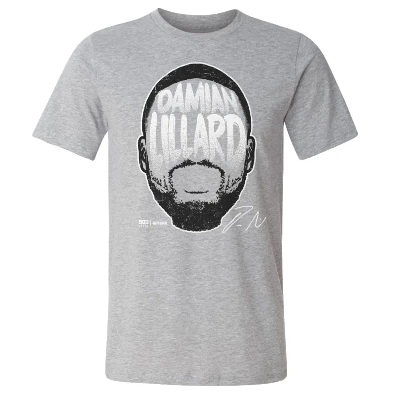Damian Lillard Portland Player Silhouette WHT sold by 500 Level