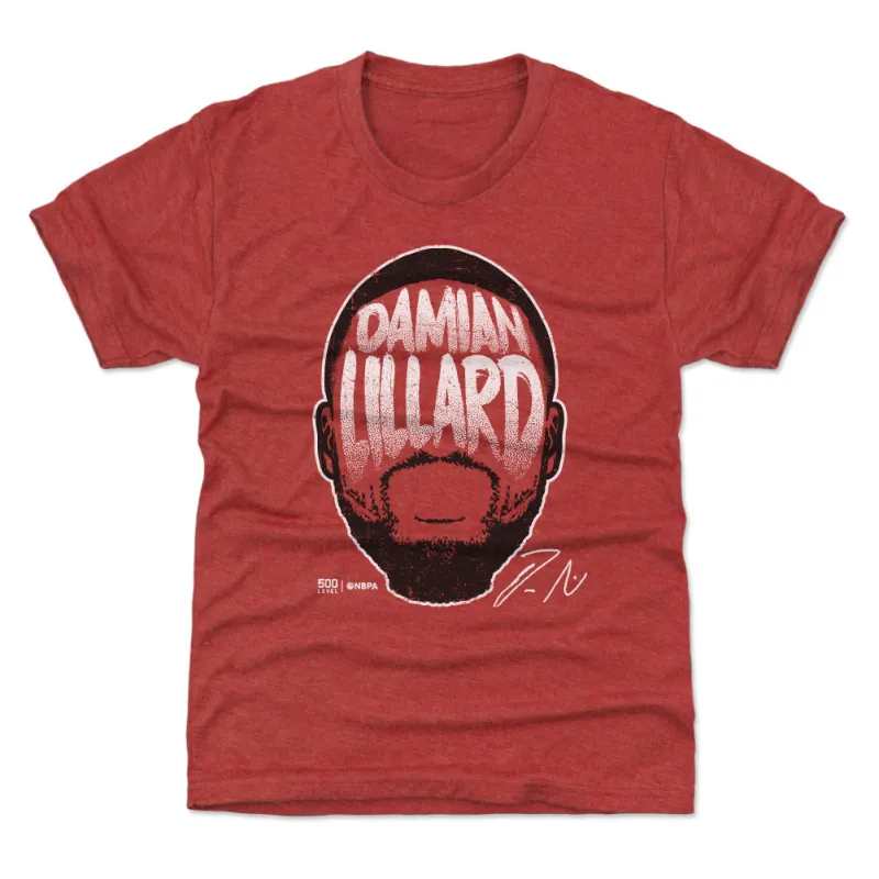 Damian Lillard Portland Player Silhouette WHT sold by 500 Level