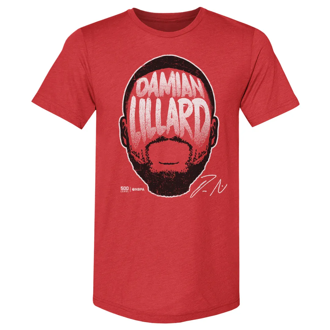 Damian Lillard Portland Player Silhouette WHT sold by 500 Level
