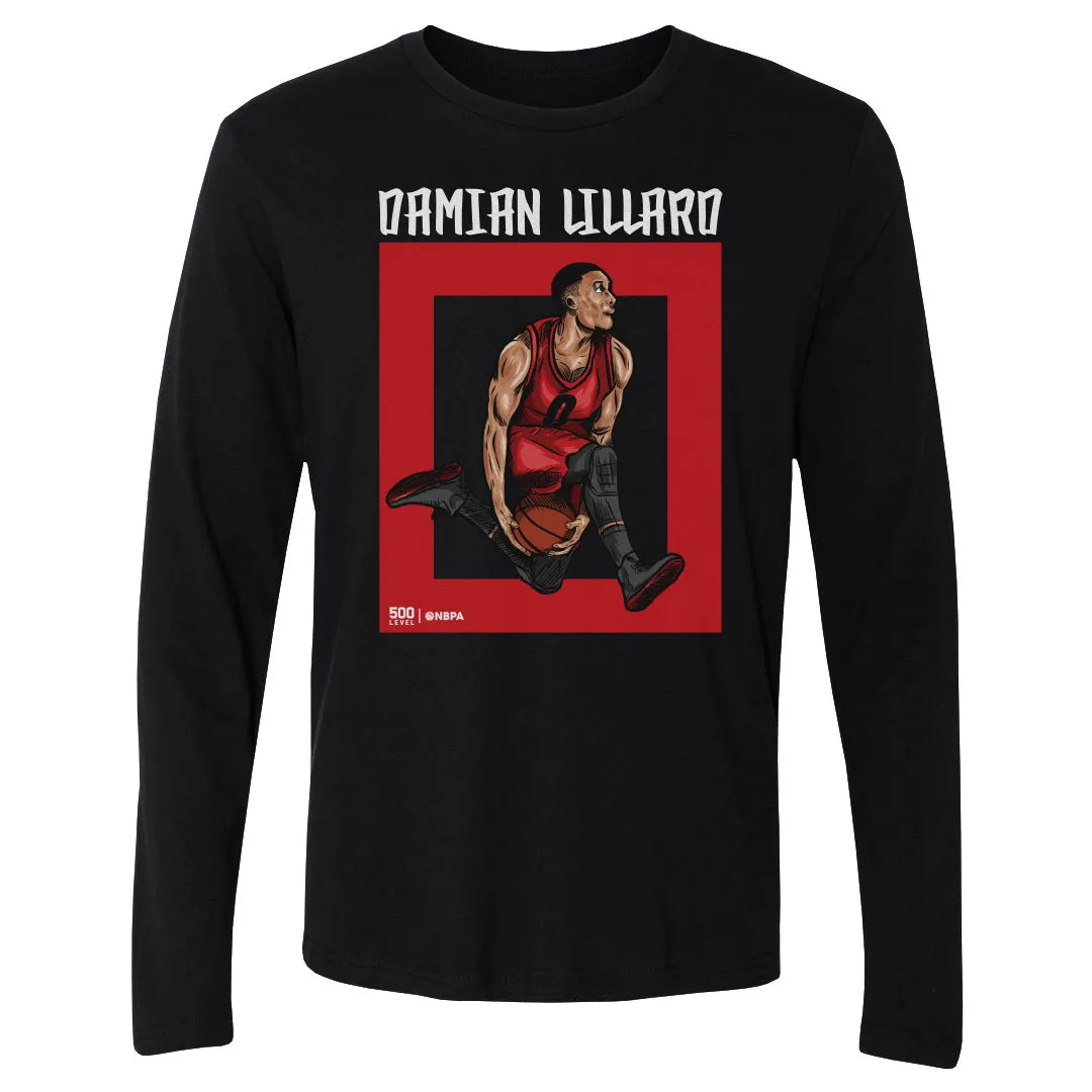 Damian Lillard Portland Number WHT sold by 500 Level