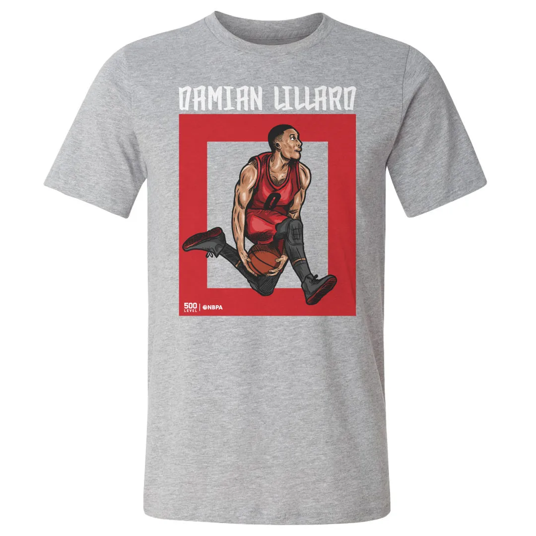 Damian Lillard Portland Number WHT sold by 500 Level product image thumbnail 2
