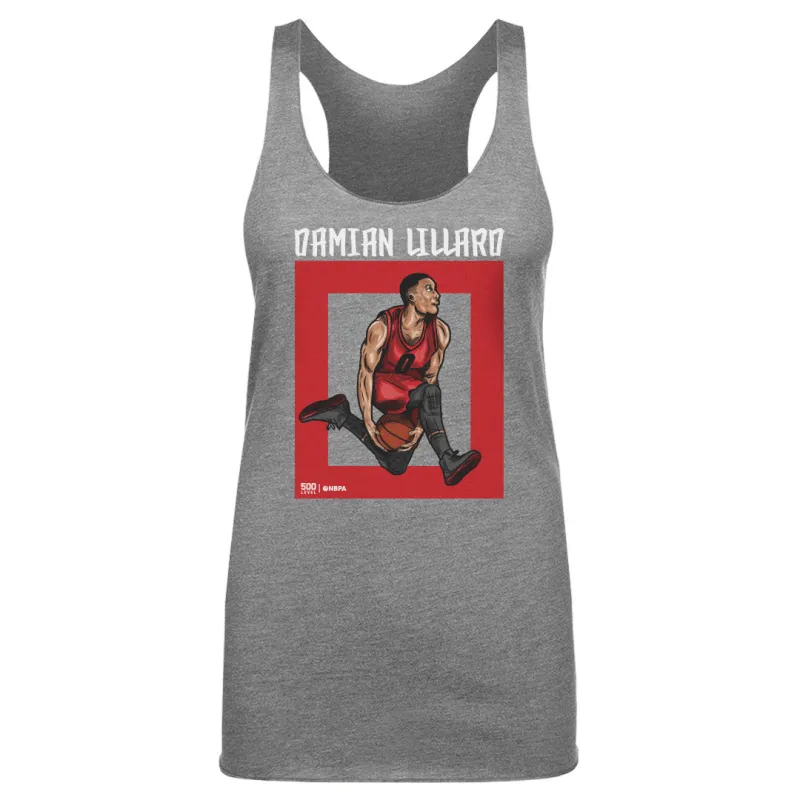 Damian Lillard Portland Number WHT sold by 500 Level