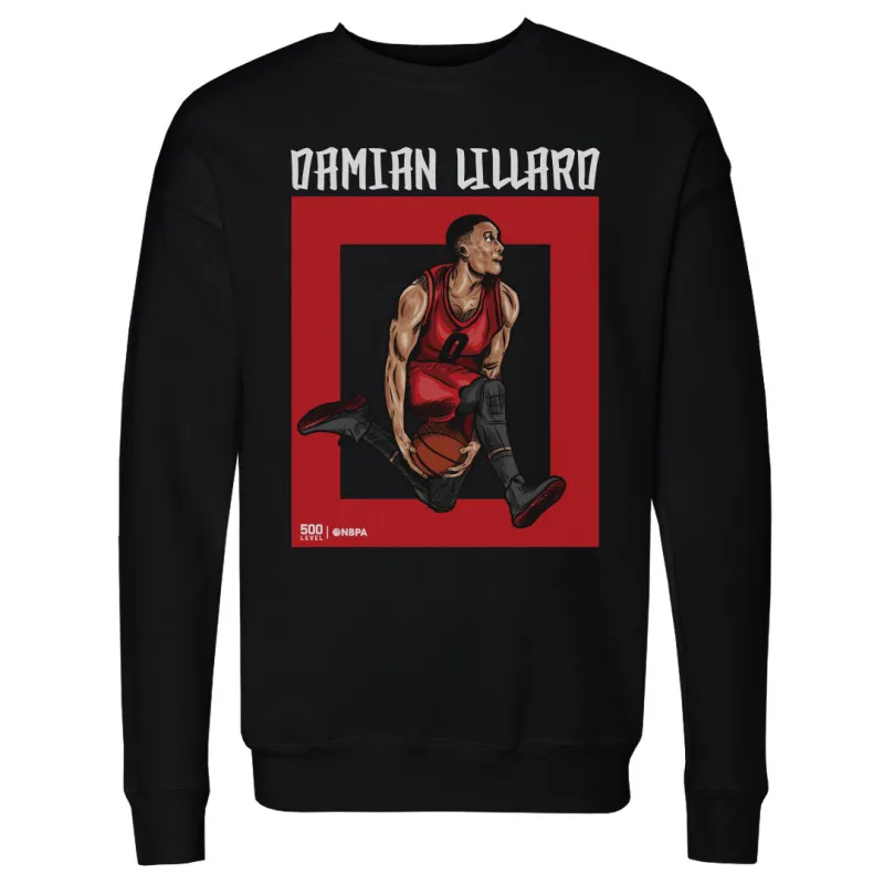 Damian Lillard Portland Number WHT sold by 500 Level