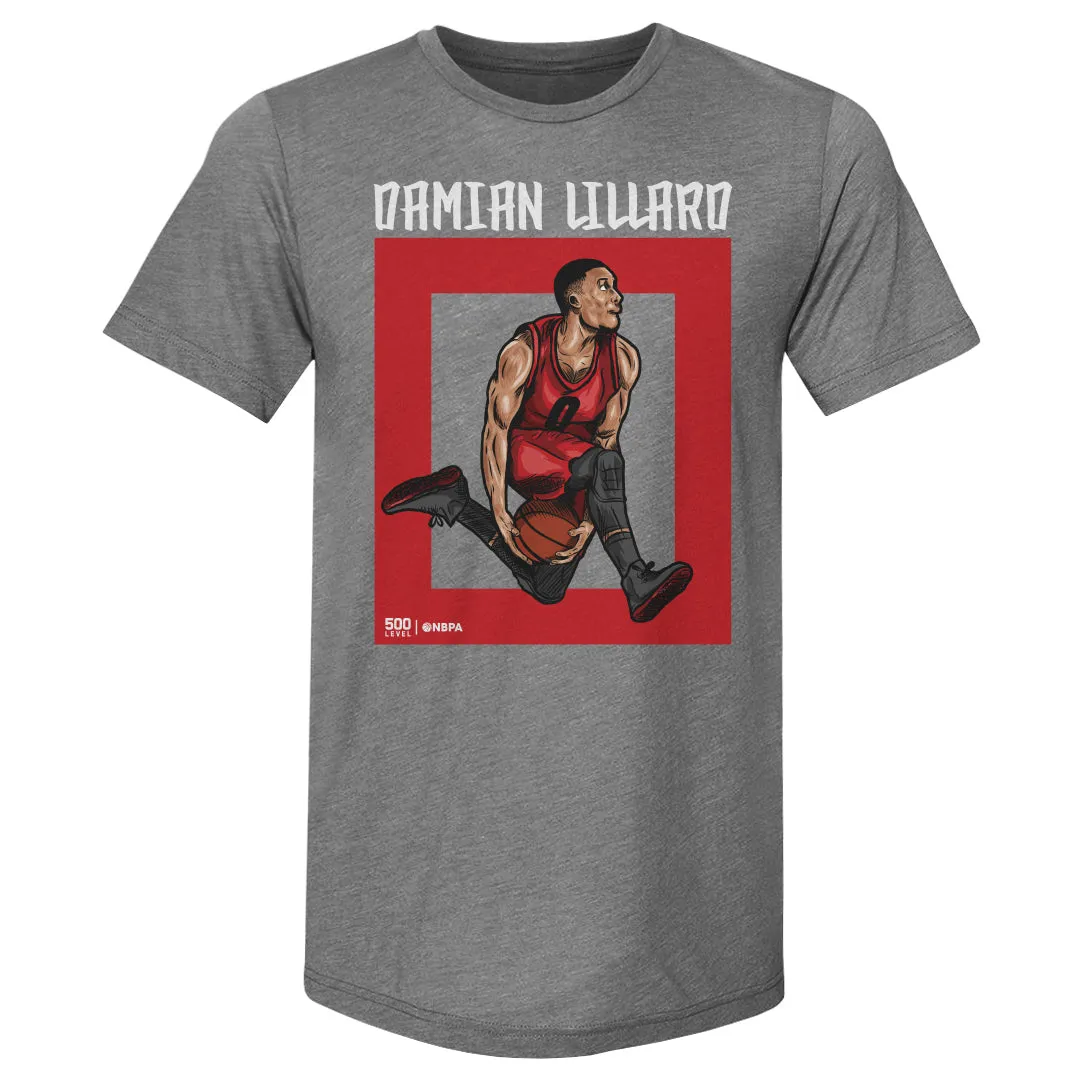 Damian Lillard Portland Number WHT sold by 500 Level product image thumbnail 2