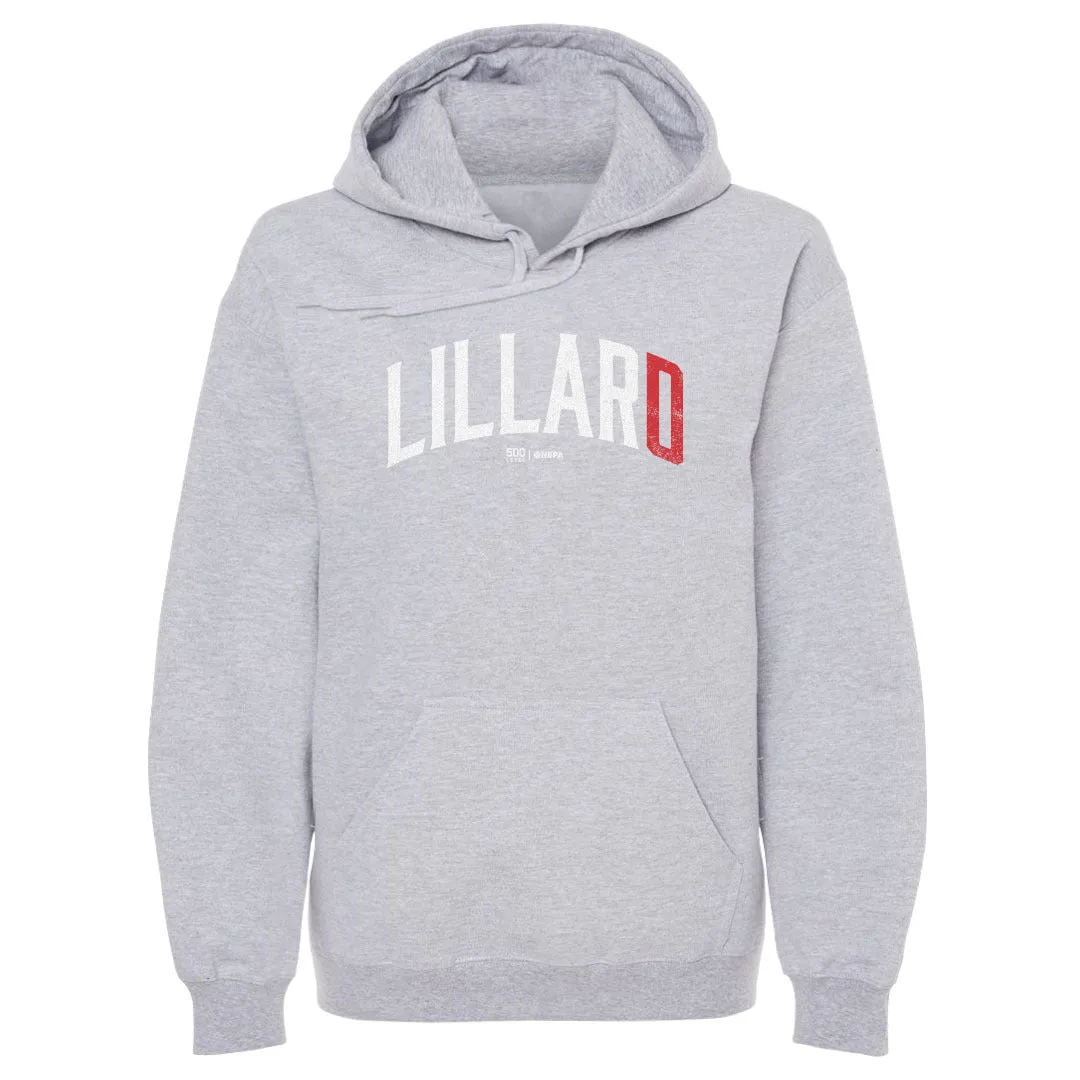 Damian Lillard Portland Name Number WHT sold by 500 Level product image thumbnail 2
