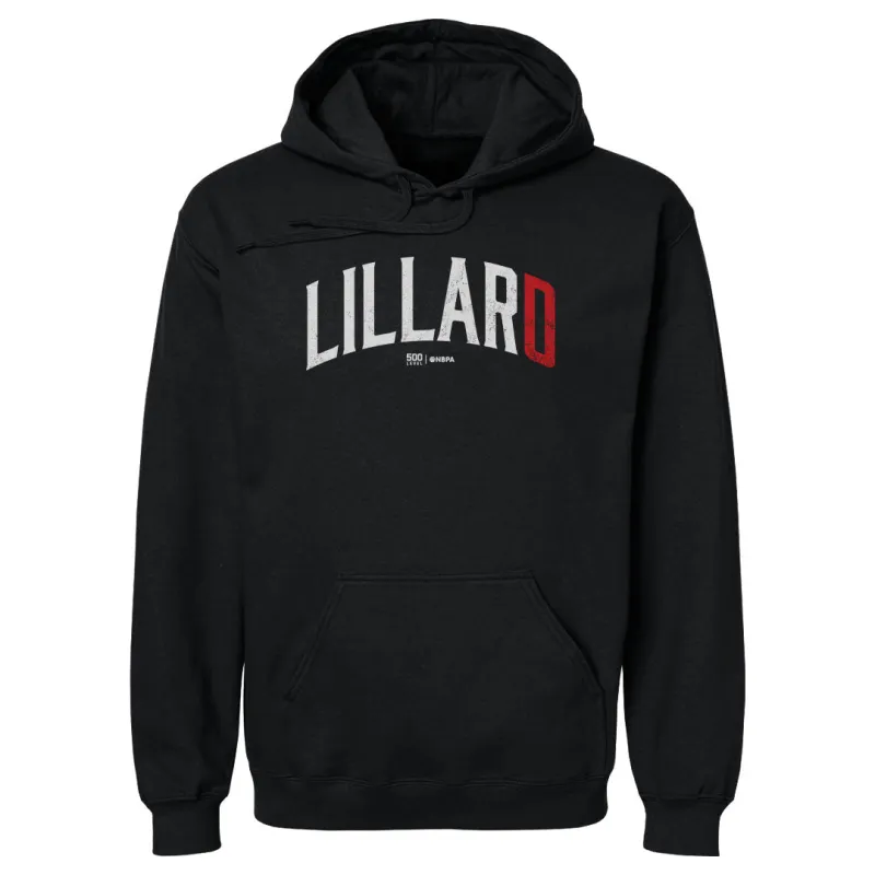 Damian Lillard Portland Name Number WHT sold by 500 Level