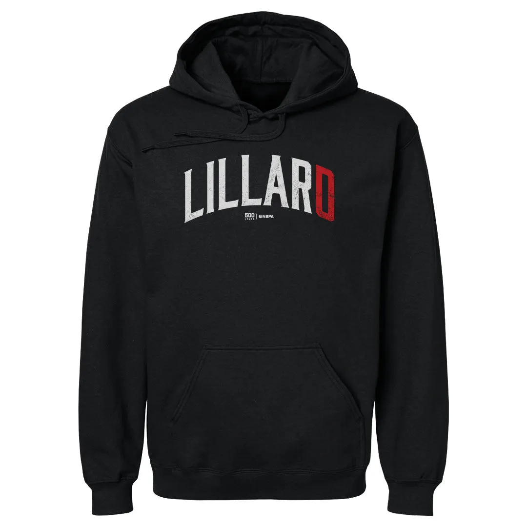 Damian Lillard Portland Name Number WHT sold by 500 Level