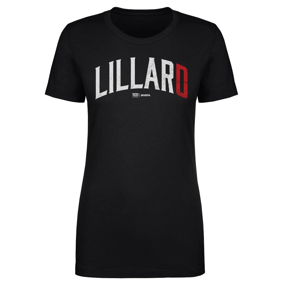 Damian Lillard Portland Name Number WHT sold by 500 Level product image thumbnail 2