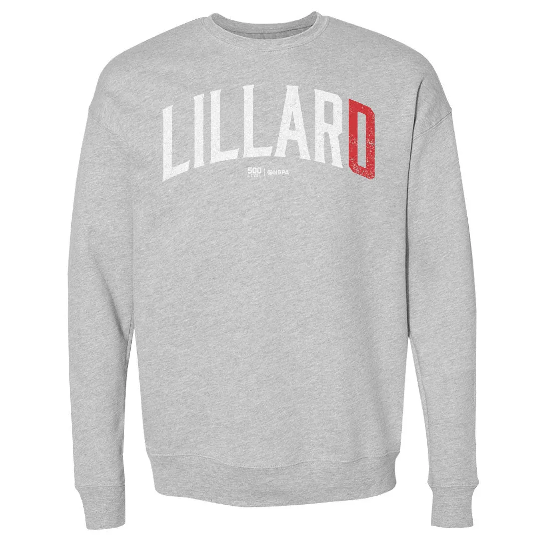 Damian Lillard Portland Name Number WHT sold by 500 Level