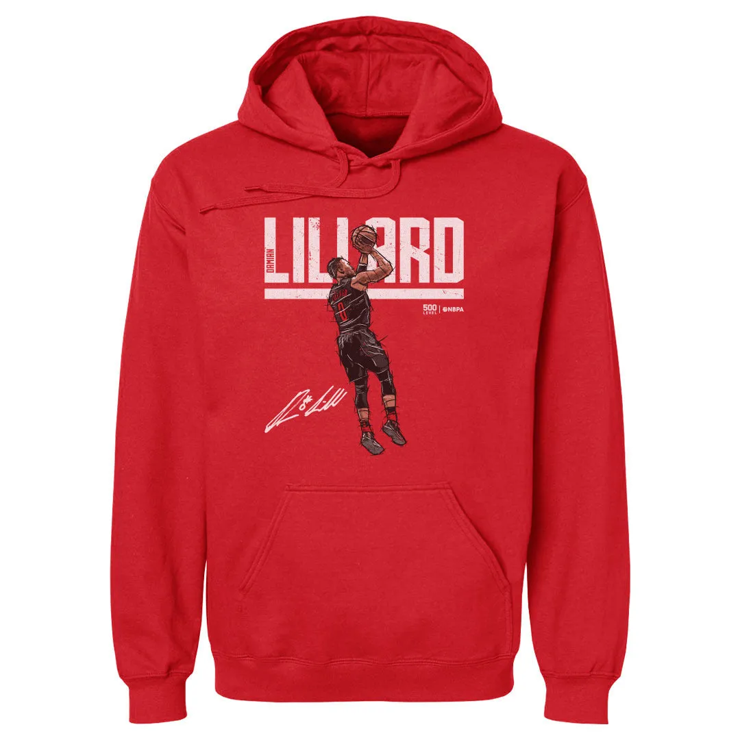 Damian Lillard Portland Hyper WHT sold by 500 Level product image thumbnail 2