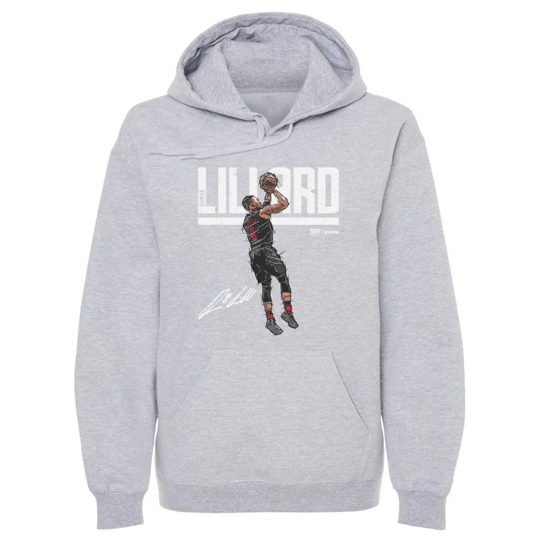 Damian Lillard Portland Hyper WHT sold by 500 Level product image thumbnail 3