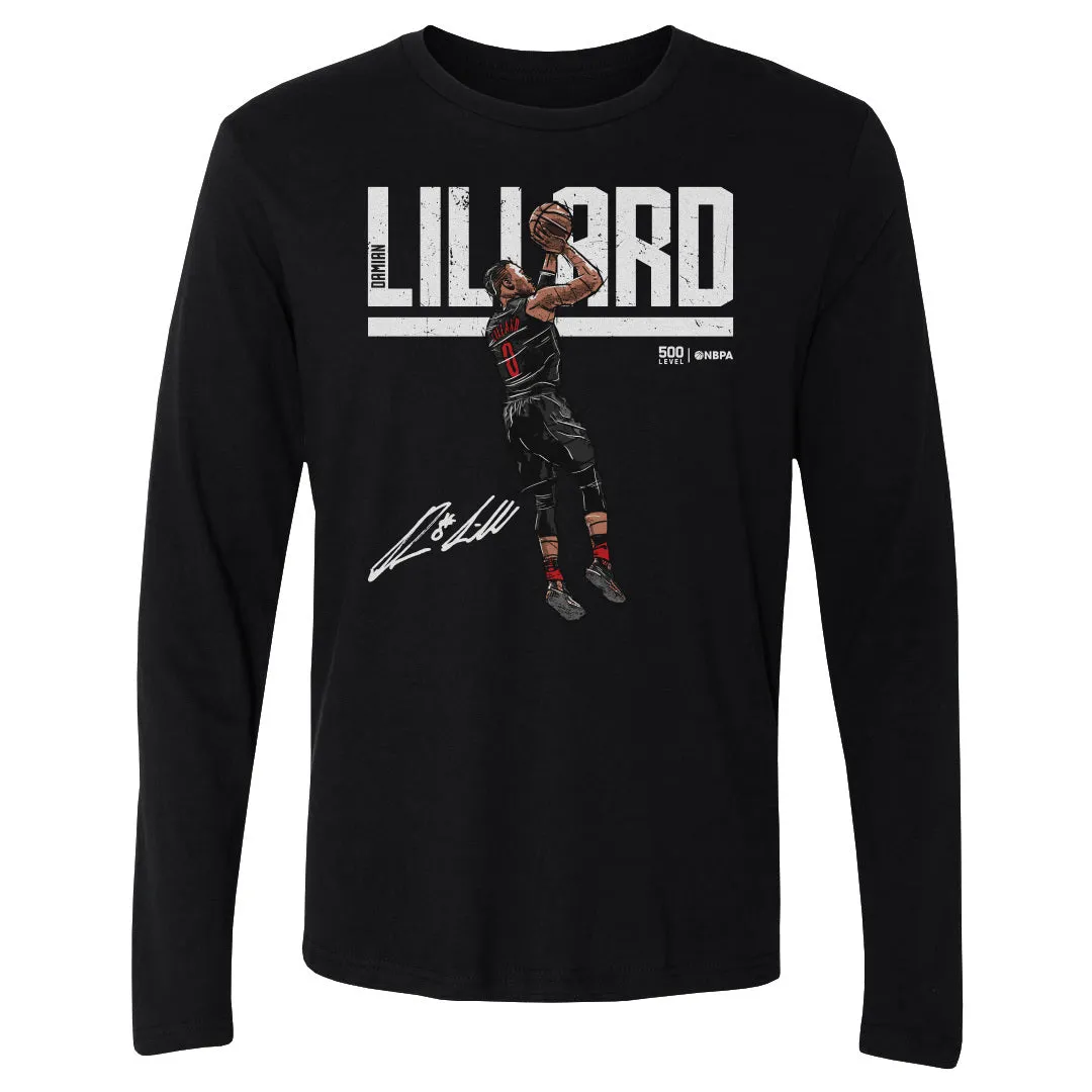 Damian Lillard Portland Hyper WHT sold by 500 Level product image thumbnail 2
