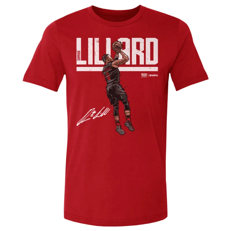 Damian Lillard Portland Hyper WHT sold by 500 Level