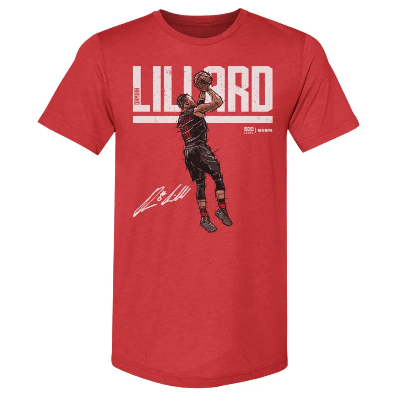 Damian Lillard Portland Hyper WHT sold by 500 Level