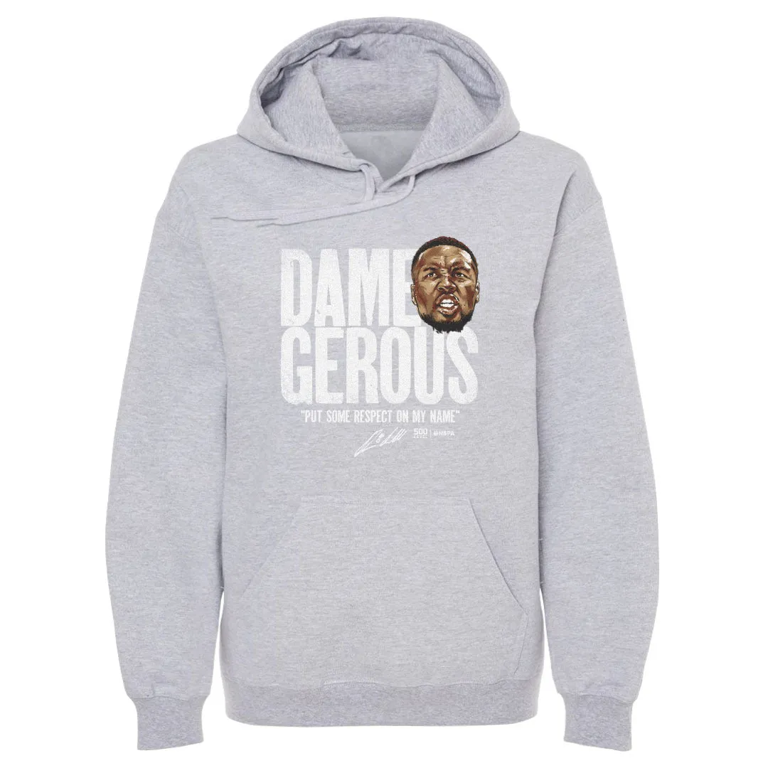 Damian Lillard Portland Dame-gerous WHT sold by 500 Level