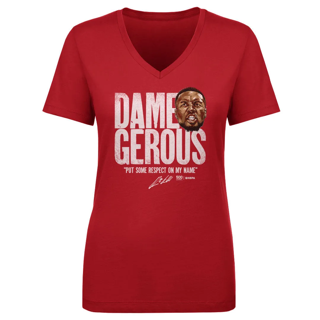 Damian Lillard Portland Dame-gerous WHT sold by 500 Level product image thumbnail 3