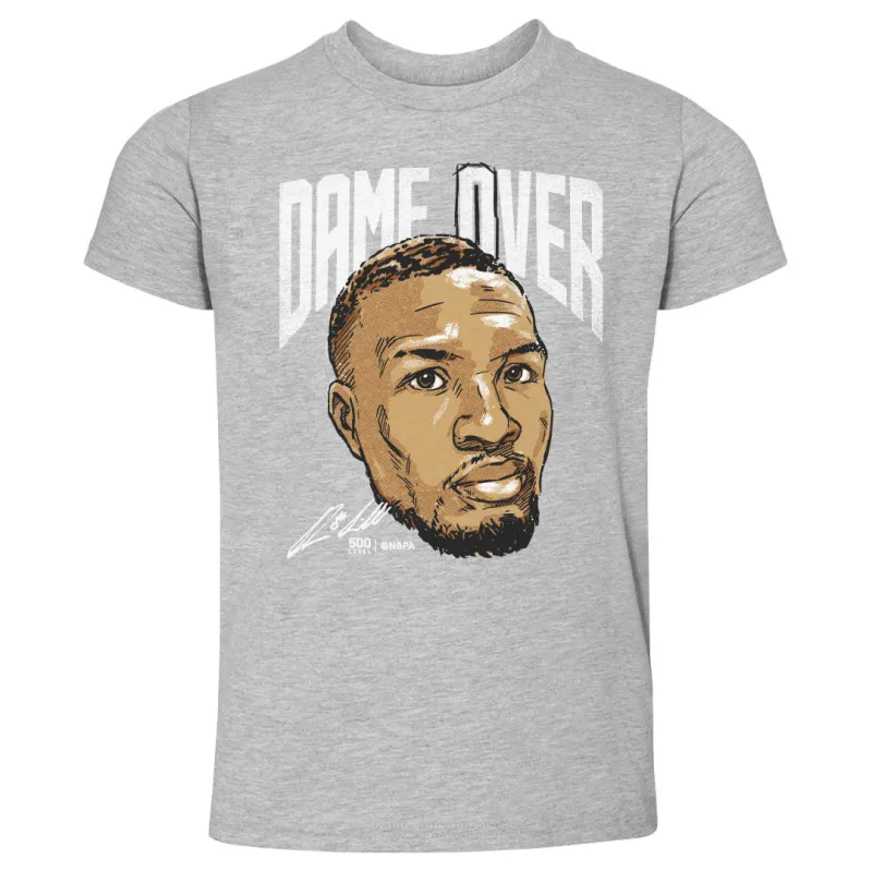 Damian Lillard Portland Dame Over W WHT sold by 500 Level