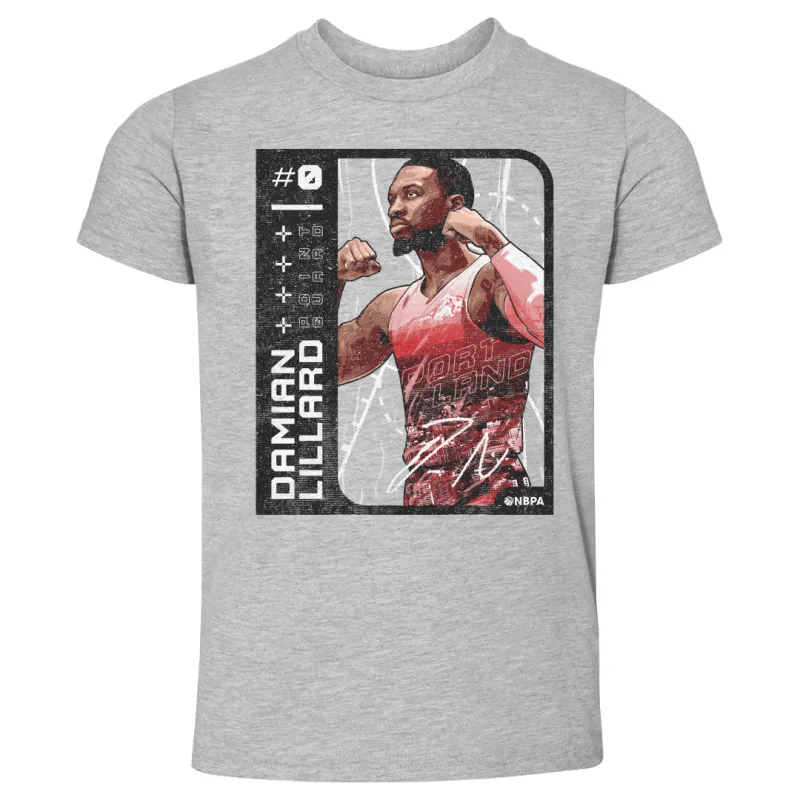 Damian Lillard Portland Card WHT sold by 500 Level