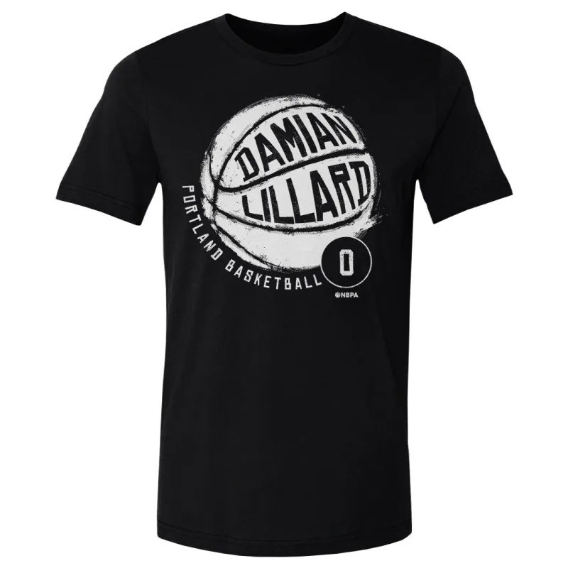 Damian Lillard Portland Basketball WHT sold by 500 Level
