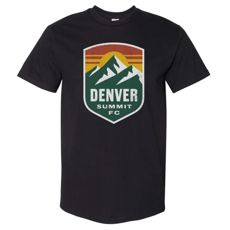 Denver Summit FC Vintage Primary Logo WHT sold by 500 Level
