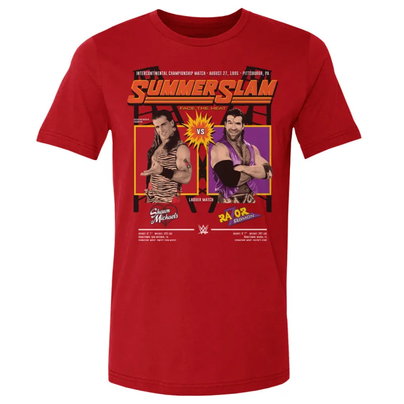 SummerSlam 1995 Match Poster WHT sold by 500 Level
