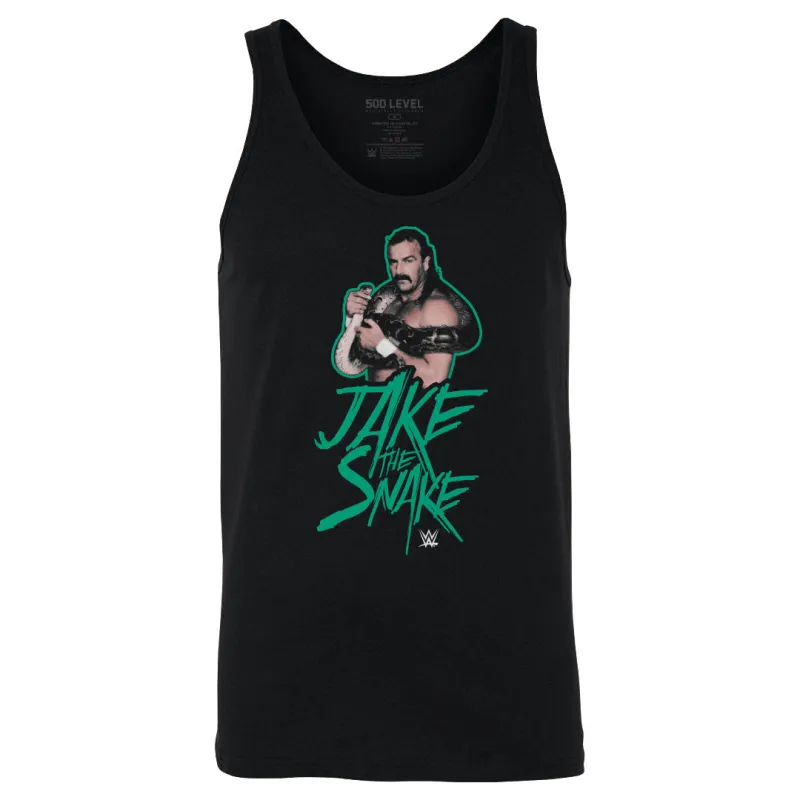 Jake The Snake Name Pose WHT sold by 500 Level