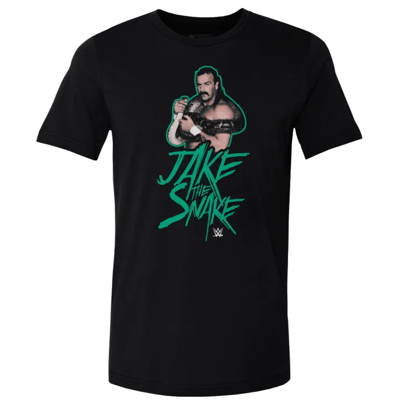 Jake The Snake Name Pose WHT sold by 500 Level