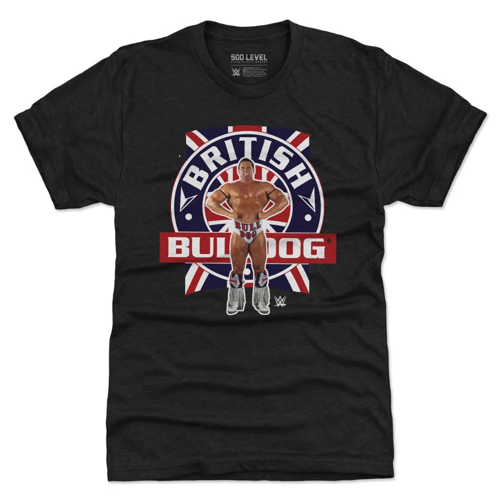 British Bulldog Flag Pose WHT sold by 500 Level
