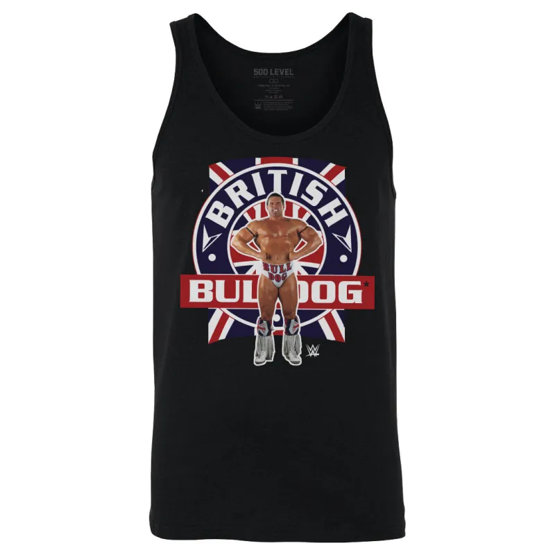 British Bulldog Flag Pose WHT sold by 500 Level
