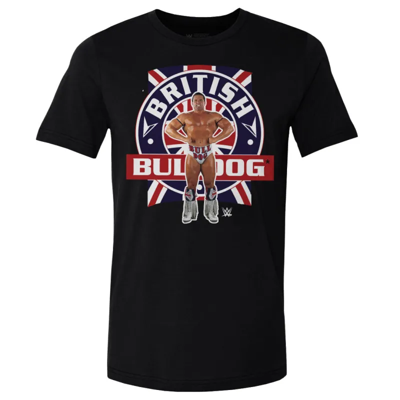 British Bulldog Flag Pose WHT sold by 500 Level