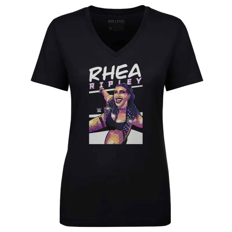 Rhea Ripley Illustration WHT sold by 500 Level