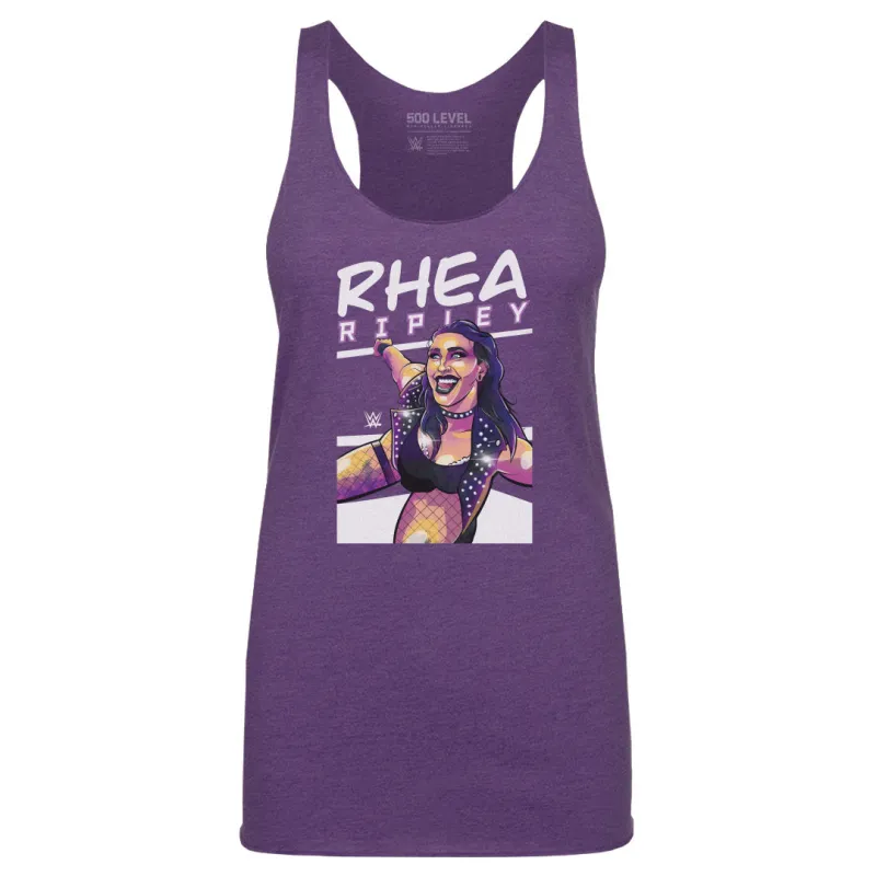 Rhea Ripley Illustration WHT sold by 500 Level