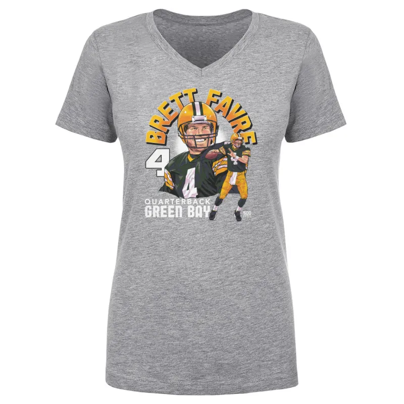 Brett Favre Green Bay Name Arc WHT sold by 500 Level