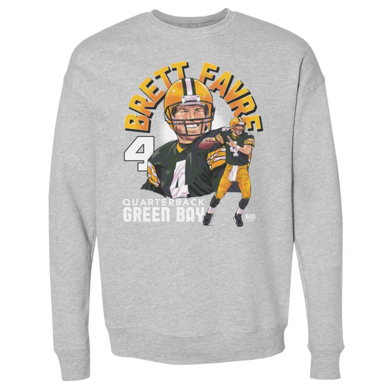 Brett Favre Green Bay Name Arc WHT sold by 500 Level