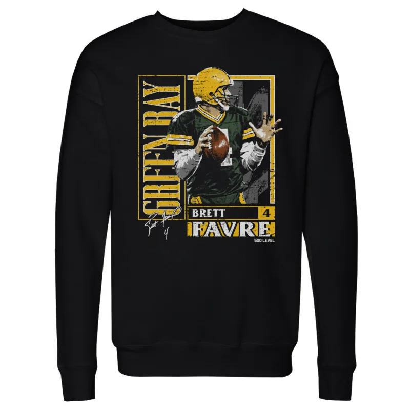 Brett Favre Green Bay Card Style WHT sold by 500 Level
