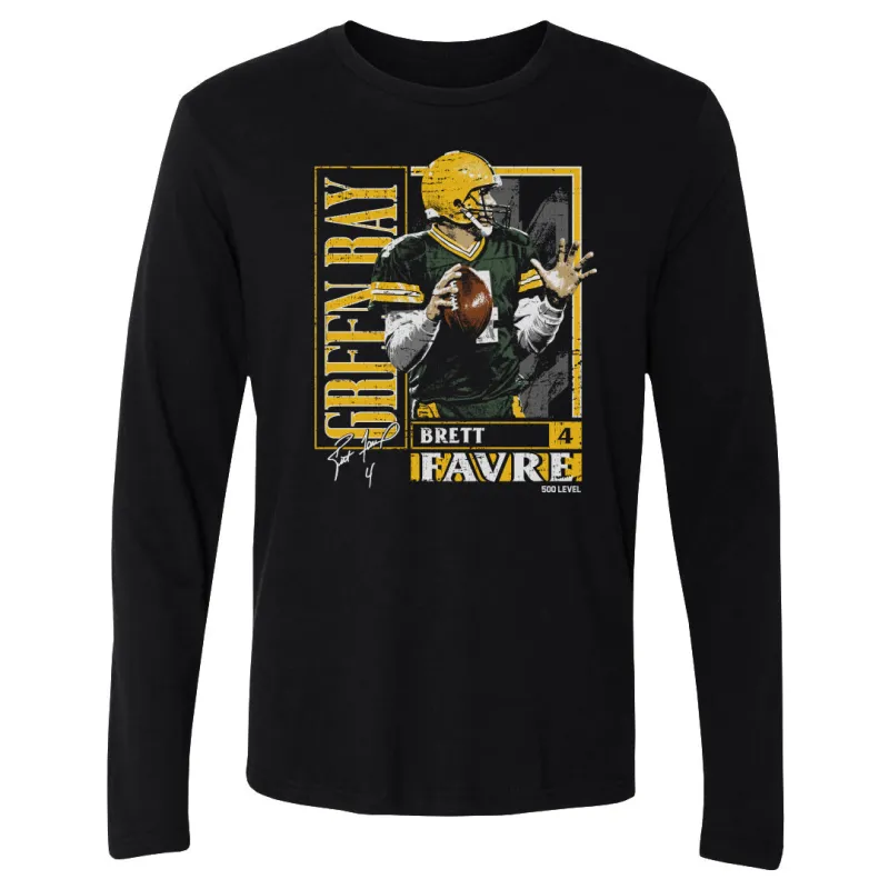 Brett Favre Green Bay Card Style WHT sold by 500 Level