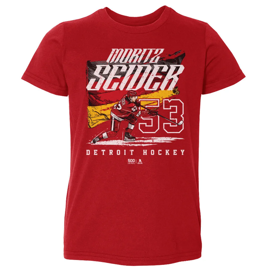 Moritz Seider Detroit Germany Flag WHT sold by 500 Level product image thumbnail 2