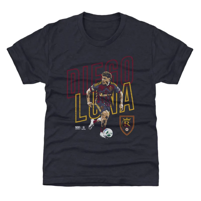 Diego Luna Real Salt Lake Outline WHT sold by 500 Level