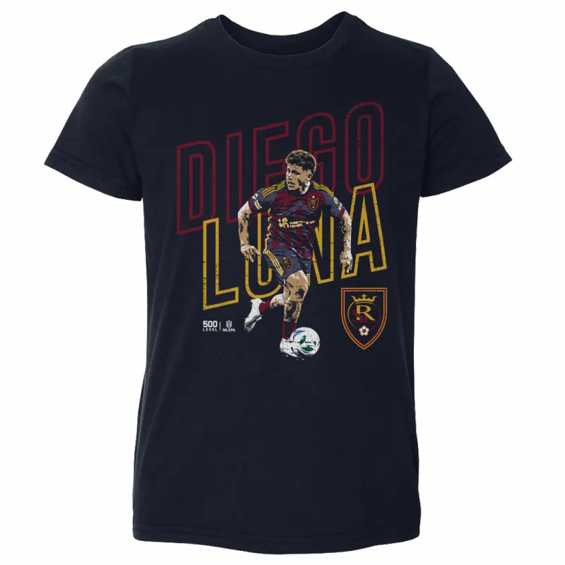 Diego Luna Real Salt Lake Outline WHT sold by 500 Level