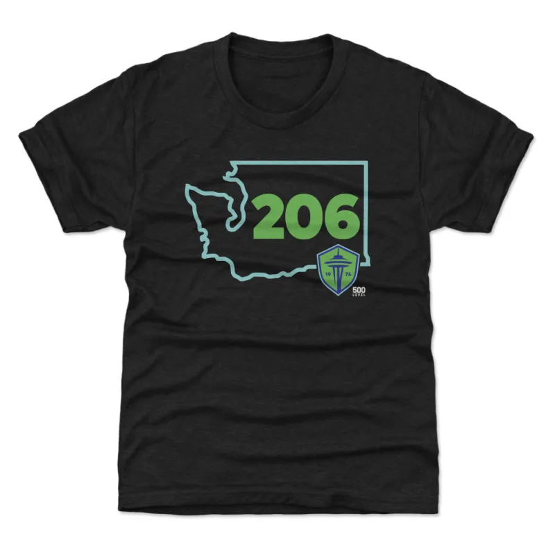 Seattle Sounders FC Area Code State WHT sold by 500 Level