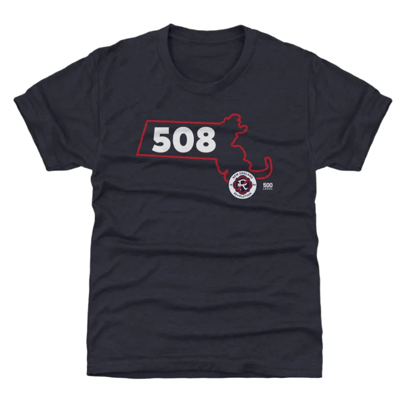 New England Revolution Area Code State WHT sold by 500 Level