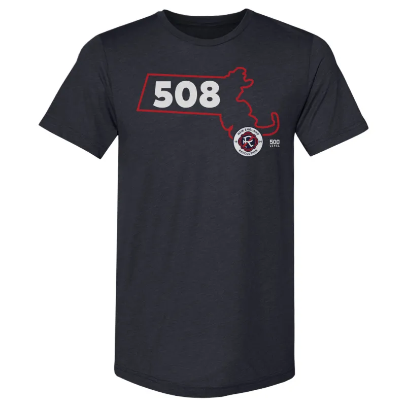 New England Revolution Area Code State WHT sold by 500 Level