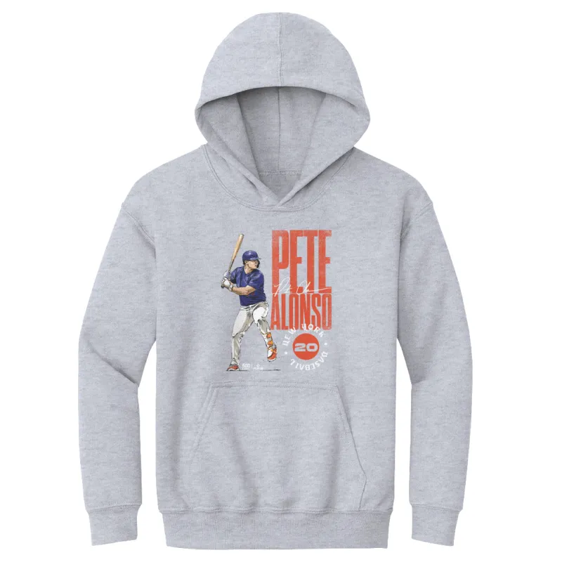 Pete Alonso New York M Stamp WHT sold by 500 Level