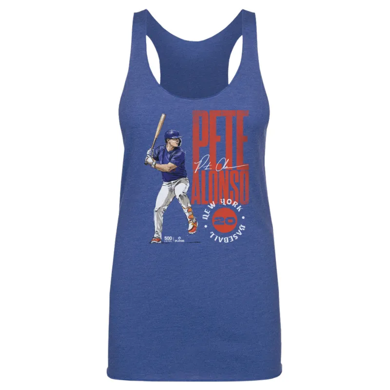Pete Alonso New York M Stamp WHT sold by 500 Level