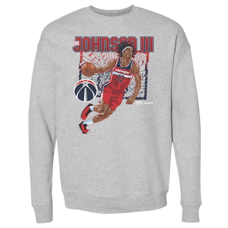 Tre Johnson III Washington Wizards Shattered WHT sold by 500 Level